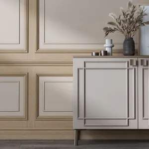 MLD-011 Simple panel molding narrow solid oak - 2